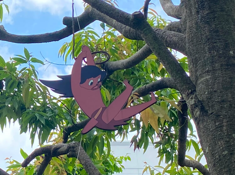 中庭のキャラクター