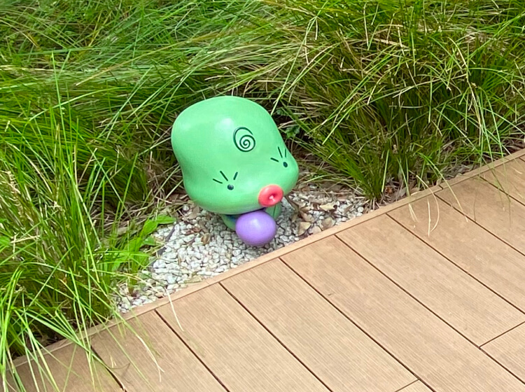 中庭のキャラクター